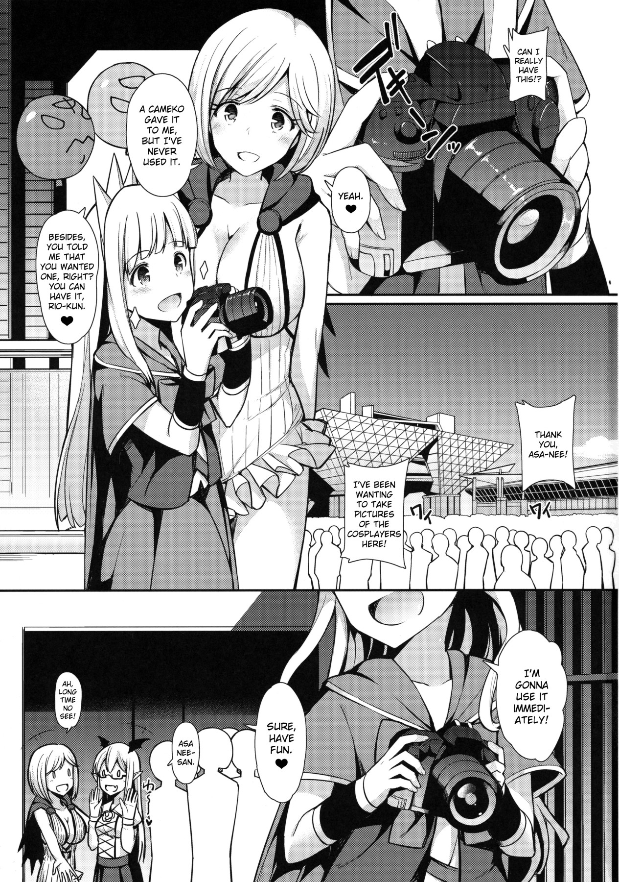 Hentai Manga Comic-When I Got Picked Up By 2 Onee-san's At Comiket Even Though They Had Boyfriends-Read-2